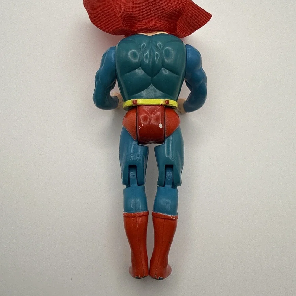 Superman‎ Action Figure Vintage 1989 DC Comics Kenner With Cape